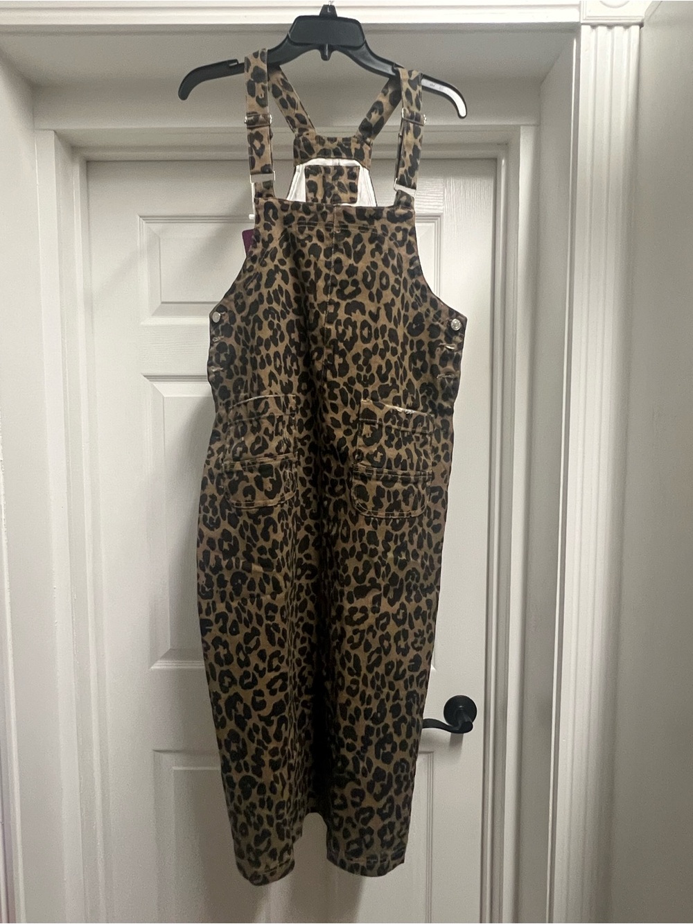 Leopard Overall Dress